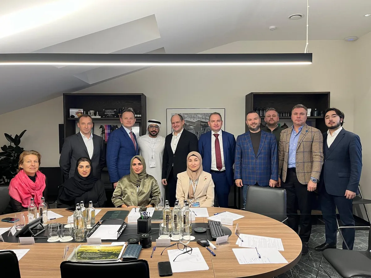 Receiving a UAE delegation