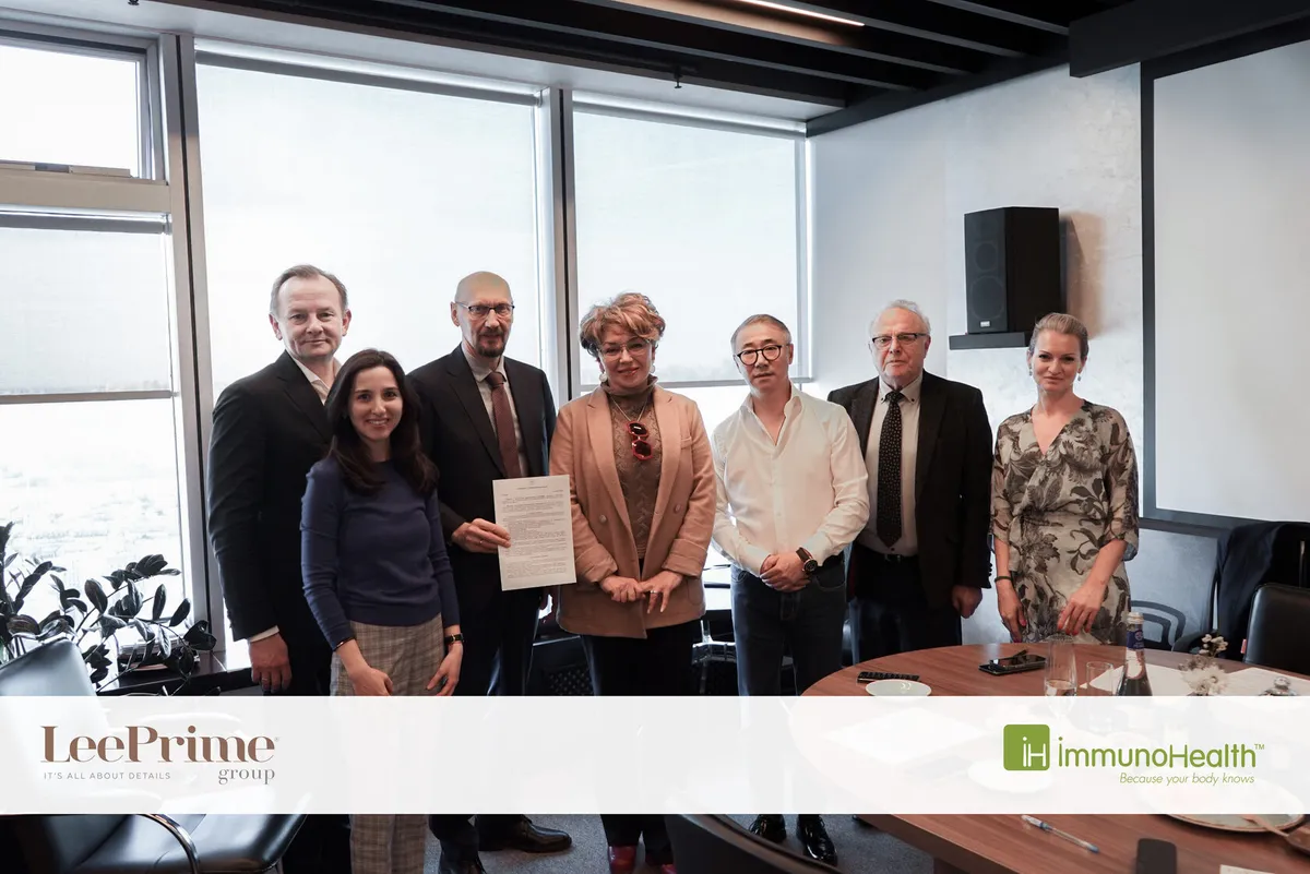 LeePrime Group and ImmunoHealth sign a partnership agreement