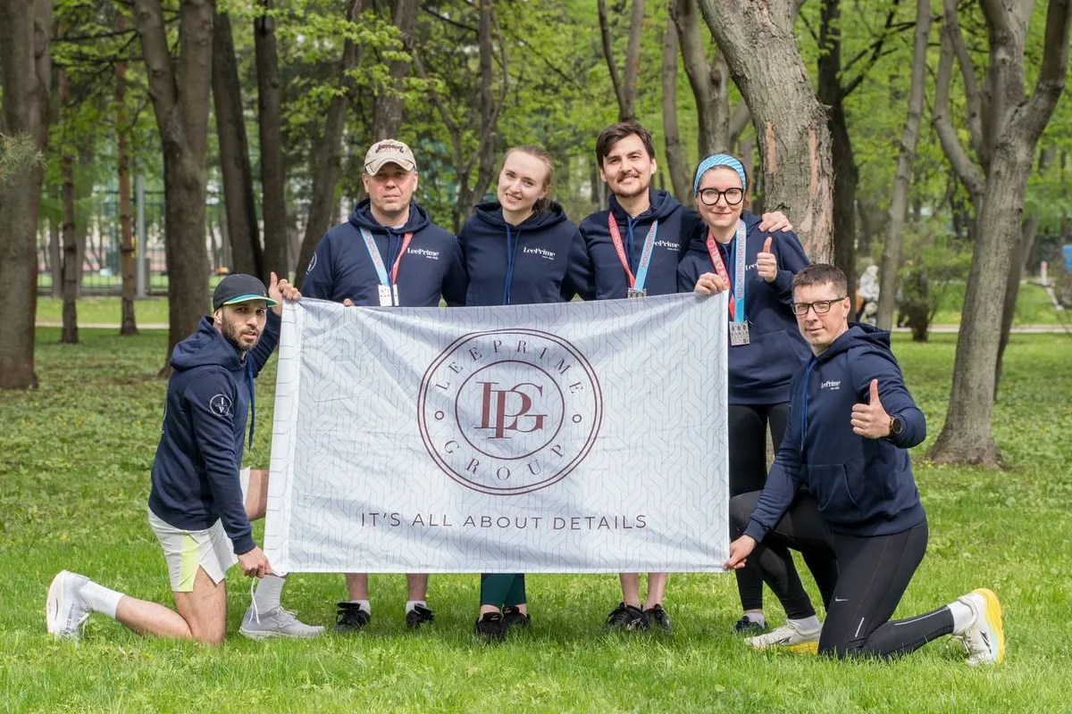 LeePrime Group's running club took part in the Moscow Half Marathon